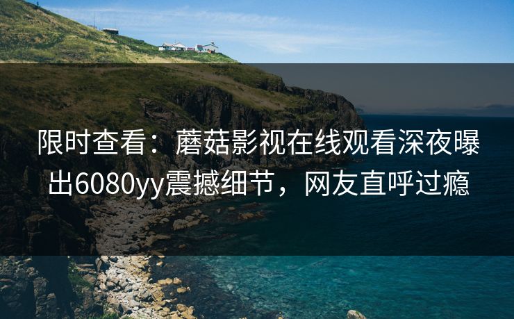 限时查看：蘑菇影视在线观看深夜曝出6080yy震撼细节，网友直呼过瘾